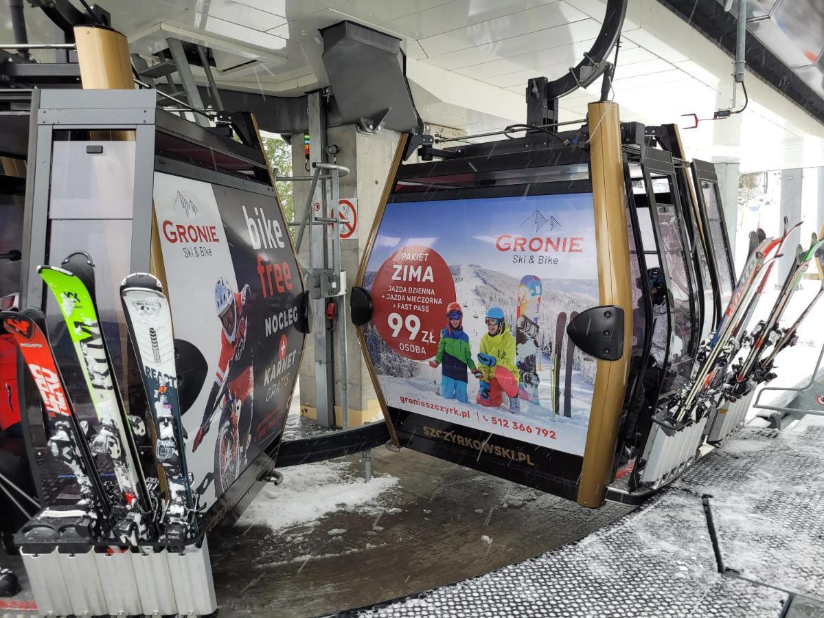 שצ'צ'ירק Villa Gronie Ski & Bike מראה חיצוני תמונה